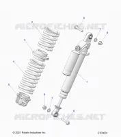 SUSPENSION, CHOQUE FRONTAL MOUNTING