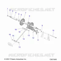 SUSPENSION, TRASERO ARM PAR