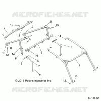 CHASSIS, CAB BASTIDOR