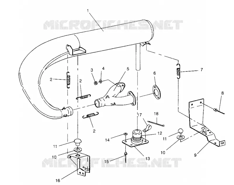 SISTEMA DE ESCAPE 440 XCR 0951660 (4929112911C004)
