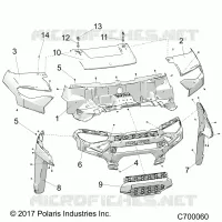 CAPUCHA AND FRONT FACIA