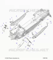 CHASSIS, PROTECCIÃ³N DEL EMBRAGUE, FOOTRESTS, AND RUNNINGBOARDS