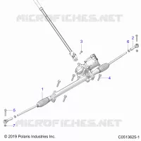 DIRECCION INFERIOR STEERING ASM.