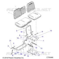 ASIENTO BASE AND SLIDER