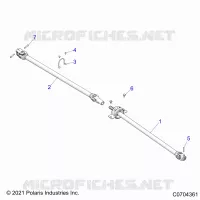 TREN, FRONT PROP SHAFT