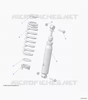 SUSPENSION, CHOQUE FRONTAL MOUNTING