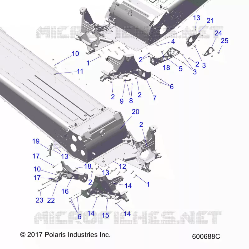 CHASSIS, BULKHEAD ASM.