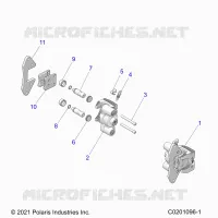 BRAKES, PINZA FRENO DELANTERA