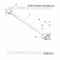 TREN, REAR PROP SHAFT