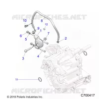 TREN, MAIN GEARCASE MOUNTING