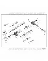 DRIVE TRAIN, PRINCIPAL GEARCASE INTERNALS