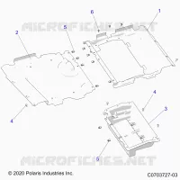 PISO PANELS, UNDERSEAT