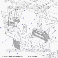 CHASSIS, MOTOR AND REAR DRIVELINE MOUNTING