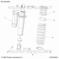 SUSPENSION TRASERA SHOCK