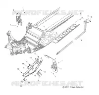 CHASIS, PROTECCIÓN DEL EMBRAGUE AND REPOSAPIÉSS