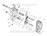 CADENACASE ASSEMBLY  500 EFI 0952774, EFI SKS 0952574,   EFI SKS PT 0952974, (4929052905B011)