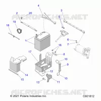 ELECTRICA, BATTERY BOX  ASM.