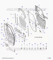 PUERTAS, FRONT, CRANK