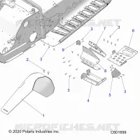 CHASSIS, FOOTREST-LH AND PROTECCIÃ³N DEL EMBRAGUE