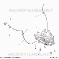 TREN, FRONT GEARCASE MOUNTING