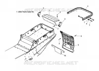 CHASIS, REAR PARACHOQUES, HITCH AND SNOW FLAP