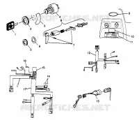 ENCENDIDO Y CABLE DE MAZO XLT TOURING 0973357 and EUROPEAN XLT TOURING E973 (4937723772A010)