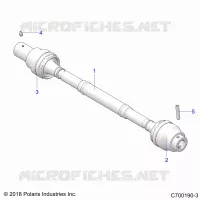 TREN, FRONT PROP SHAFT