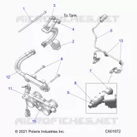 SISTEMA DE COMBUSTIBLE, RAIL, LINES AND THROTTLE BODY