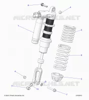 SUSPENSION, CHOQUE FRONTAL MOUNTING, STANDARD/PREMIUM