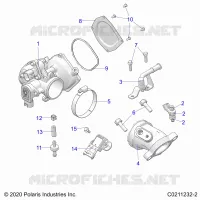 ENGINE, CUERPO DE MARIPOSA AND FUEL RAIL