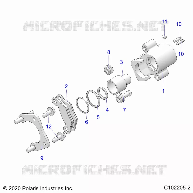 BRAKES, PINZA TRASERA