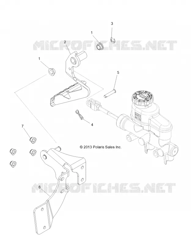 BRAKES, PEDAL AND CILINDRO MAESTRO