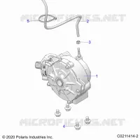 TREN, FRONT GEARCASE MOUNTING