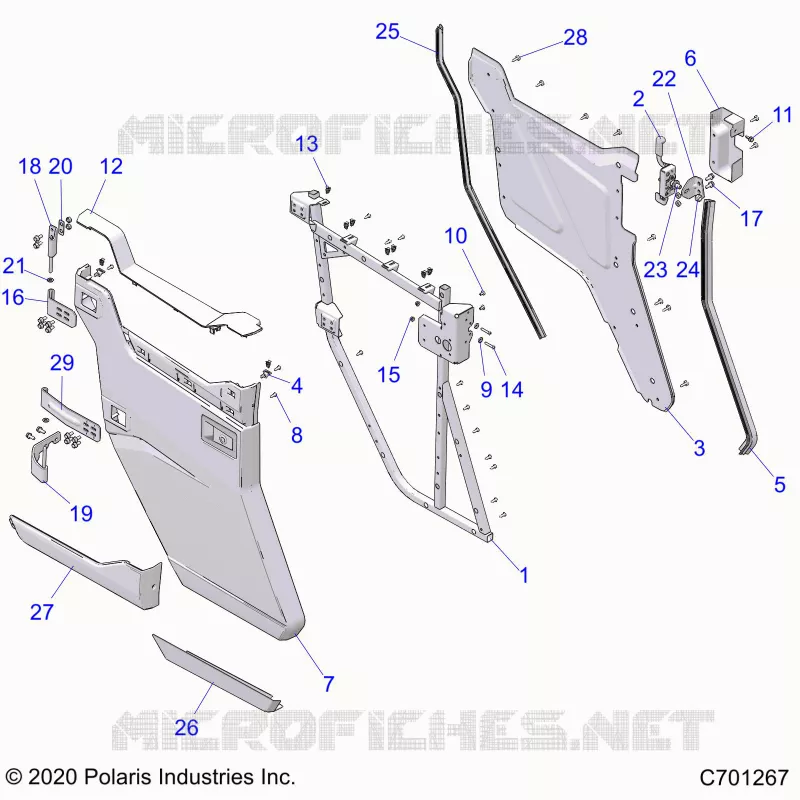 CARROCERÍA POSTERIOR DOORS