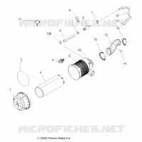 MOTOR, TOMA DE AIRE SYSTEM
