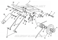 TRASERO ARM PAR Storm 0940782 and Storm SKS 0940582 (4925032503022A)