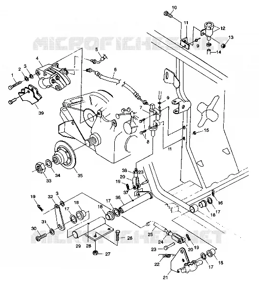 FRENO TRASERO/FOOT PEDAL