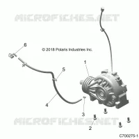 DRIVE TRAIN, FRONT MONTAJE DE ENGRANAJES