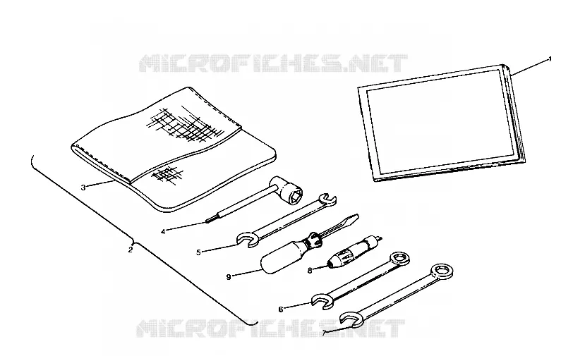 MONTAJE KIT DE HERRAMIENTA 6X6 (4919811981050A)