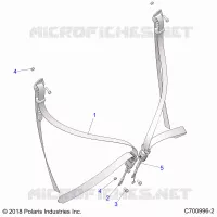 ASIENTO BELT MOUNTING
