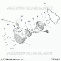 ENGINE, STATOR AND FLYRUEDA
