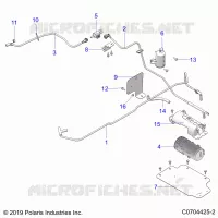 DEPÃ“SITO DE COMBUSTIBLE EVAP, CANISTER AND LINES