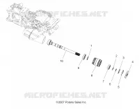 TREN, PRINCIPAL CAJA DE ENGRANAJES OUTPUT SHAFT