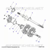 DRIVE TRAIN, JACKSHAFT AND EJE DE TRANSMISIÃ“N