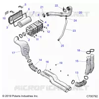 ENGINE, TOMA DE AIRE SYSTEM