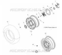 RUEDAS, FRONT and HUB