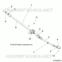 TREN, FRONT PROP SHAFT