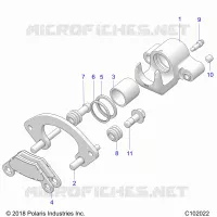 FRENO TRASERO CALIPER