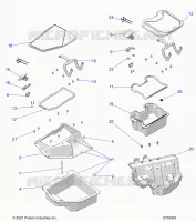 DELANTERA CAJA DE ALMACENAMIENTO