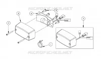 ELECTRICA, TAIL LIGHTS, PASSENGER